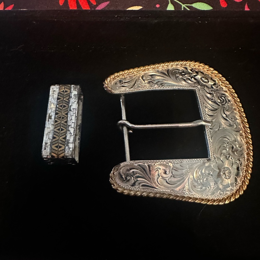 Women’s Western Nickel Silver Buckle